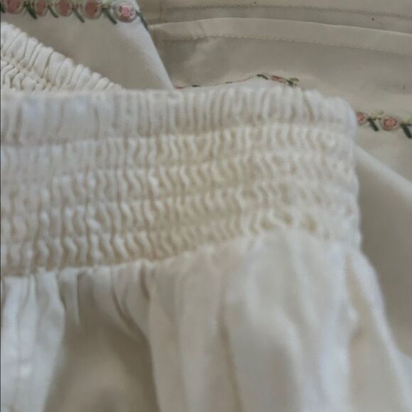 Free People Maeberrie Skirt, Ivory, Size Large, NWT, DISPLAY SKIRT - Picture 10 of 13